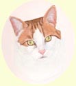 Click for larger image of cat painting