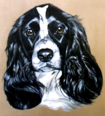 Dog Portraits - Pet Portraits - Cocker Spaniel Paintings