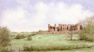 Pet Portraits and Landscape Paintings - Kenilworth Castle, Warwickshire, England