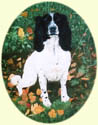 Click for larger image of Springer Spaniel painting