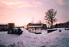 Bus Stranded in Snow Drift - Tile Hill Village Bus Terminus