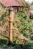 The back garden of the old derelict cottage - 9 February 1989 - Photo